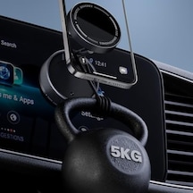 Manyetik Araç İçi Telefon Tutucu Vakumlu Telefon Tutucu Güçlü Mıknatıs İphone 11-16 Pro Max Uyumlu Titreşime Dayanıklı Telefon Tutucu Çıkarılıbilir Vakum Tutucu İle Uyumlu Abanoz