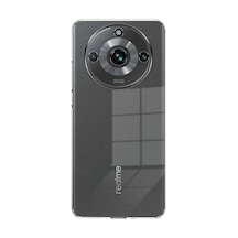 Herşeytrend Realme 11 Pro Kılıf Lüx Şeffaf Silikon Çok Renkli Diğer