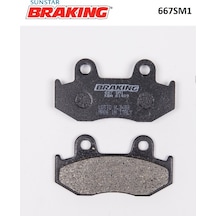 HONDA DYLAN 150 2010 BRAKING YARI METALİK ÖN FREN BALATASI 667SM1