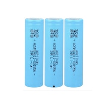 Aspilsan INR18650A28 3.7 V 2800 mAh Li-ion 5C Şarjlı Pil 3'lü
