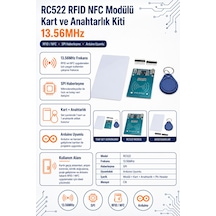 Rc522 Rfıd Nfc Modülü Kart Ve Anahtarlık Kiti 13.56mhz Arduino Uyumlu