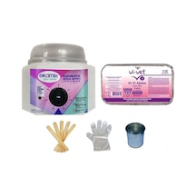 Ekamix Konserve Ağda Makinesi + Vivet Pudralı Ağda 500 ML + Cezve