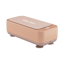 Taşınabilir Ultrasonik Temizleyici: Gözlük, Takı Ve Saatler İçin Şarj Edilebilir Pembe Cihaz