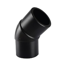 Tega Hdpe Spigot Açık Dirsek 125 Mm 45 Derece