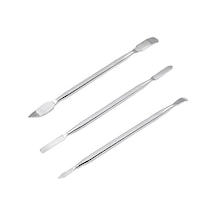 3 Adet Metal Spudger Çift Uçlu Açılan Pry Araçları, Dizüstü Bilgisayar, Tablet, İphone, İpad, Cep Telefonu Diğer Mobil Cihazlar İçin Profesyonel Kaldırıcı Açma Spudger