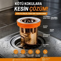 Gider Kokusu Ve Böcek Önleyici Gider Kapağı Çok Renkli