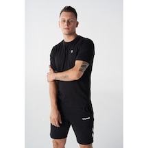 Hummel T-ıc Ico Regular Kısa Kollu Tişört Siyah