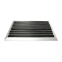 Arfen Kauçuk Üst Yüzeyli Alüminyum Paspas 60 X 120 Cm