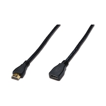 Hdmı High Speed Wih Ethernet Uzatma Kablosu Hdmı 1.4 , 2160p, Ultra Hd 4k, Hdmı Tip A Erkek - Hdmı Tip A Dişi, 3 Metre, Awg30 , 3x Zırhlı, Ul, Altın