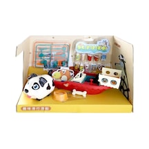Sesli Sevimli Köpek Ve Eğlenceli Tekne Set - Siyah