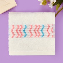 Soft Fiona El Havlusu - Beyaz - 30x40 Cm Renkli Soft Fiona El Havlusu - Beyaz - 30x40 Cm Renkli