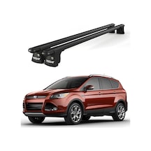 Trio-ı Ford Kuga 2012 Ve Sonrası Uyumlu Siyah Kilitli Ara Atkı 120cm Port Bagaj Tavan Barı
