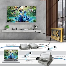Inca Iex-120 Hdmı 4k 120m Kvm Extender