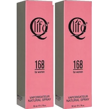 Q Life No:168 Kadın Parfüm EDC 2 x 50 ML