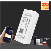 Tuya Destekli Wifi Kontrollü Rgb Şerit Led Kontrol Devresi 5-24 Volt