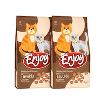 Tavuklu Yetişkin Kedi Maması 1 Kg 2 Paket