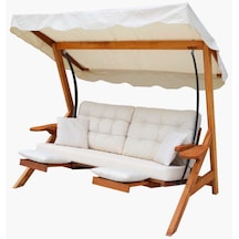 Bahçeci VENEDİK 2 Kişilik Salıncak Krem