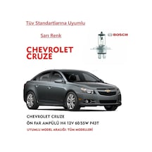 Chevrolet Cruze Uyumlu Ön Far Ampülü 1 Adet Sarı
