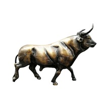 Pm Dizayn Pirinç Döküm Biblo Boğa