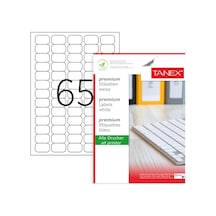 Tanex Tw-2065 Laser Etiket 38.1X21.2 MM