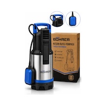Böhrer Ba011464 Yüksek Keson Kuyu Dalgıç Pompa - 1.5 Hp 47m Dik 450m Yatay Max 6.5 Ton Su