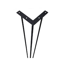 Grandehome Masa Orta Sehpa Zigon Mutfak Sehpa Kütük Ayağı Metal Firkete Ayak