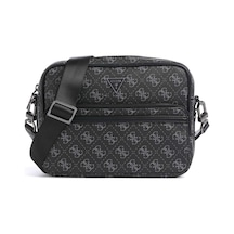 Guess Hmmılop5422 Milano Crossbody Dou Erkek Çapraz Çanta Siyah