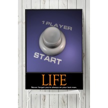 Life Game Motivasyon Posteri