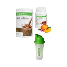 Herbalife Çikolata Aromalı Shake Şeftali Aromalı Çay Ve Shaker 50 Gr
