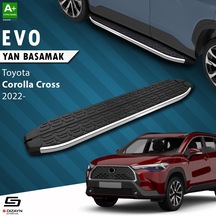 Drstuning S-dizayn Toyota Corolla Cross Evo Krom Yan Basamak 183 Cm 2022 Üzeri