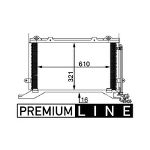 Mahle Ac248000p Klima Radyatörü Mercedes E-class W210 S210 A2108300470 -