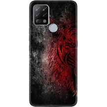 Tecno Pova Kılıf Silikon Desen Color Wolf 1704