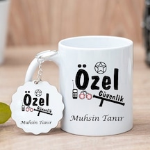Özel Güvenlik Kupa Bardak Ve Anahtarlık