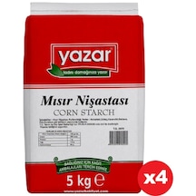Yazar Mısır Nişastası 5 Kg X 4 Paket