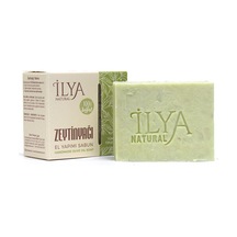 İlya Natural Zeytinyağı Özlü Hatay'ın %100 Doğal El Yapımı Banyo Sabunu 100 G