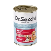Dr. Sacchi Sığır Etli Köpek Konservesi 400 Gr