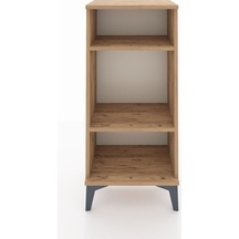 Arges Komodin 2 Raflı 44x30x96 Çam-çam Çam