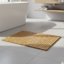 Akayev Bambu Banyo Matı 40x60 Cm Kahverengi