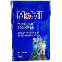 Mobil Gear 600 XP 68 Yüksek Performanslı Endüstriyel Dişli Yağı 16 L