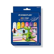 Noris Club Jumbo Çevirmeli Jel Pastel Mum Boya 6 Renk 6'lı Set