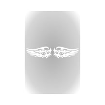 Beyaz 2 Adet Kanat Sticker Oto Sticker Araba Yapıştırma