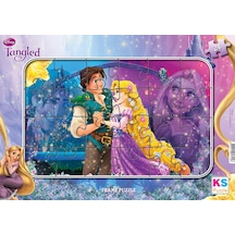 Tangled (Rapunzel) Lisanslı Puzzle/Yapboz 24 Parça