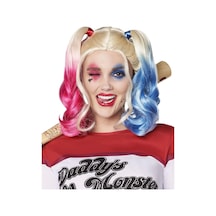 Suicide Squad Harley Quinn Kostüm Peruk