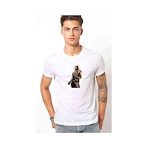 Red Dead 2 John Marston Baskılı Beyaz Erkek Tshirt