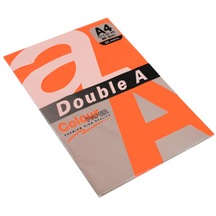 Double A Renkli Fotokopi Kağıdı 25 Li A4 80 Gr Safran