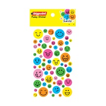 Bigpoint Sticker Hologram Smile X 15 Adet