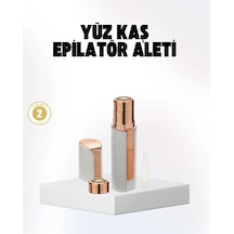 Hassas Ciltler İçin Yüz Epilatörü Kaş Ve Bıyık 12758103