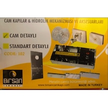 Birsan Hidrolik Motor Cam Detaylı Yer Hidroliği Brs 102-cam