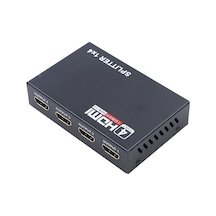 4 Port Hdmi Splitter Çoklayıcı Switch 4410A Çoğaltıcı Çoklu Uydu