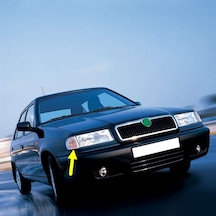 Skoda Felicia 95-01 Ön Sağ Sinyal Lambası Duylu Beyaz 6u0953042a